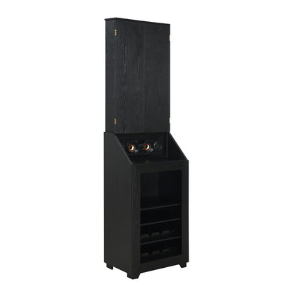 Picket House Furnishings - Cyclone Dartboard Cabinet with Speaker and LED in Black (3A Packing) - G-17920-8-DBCE view 1