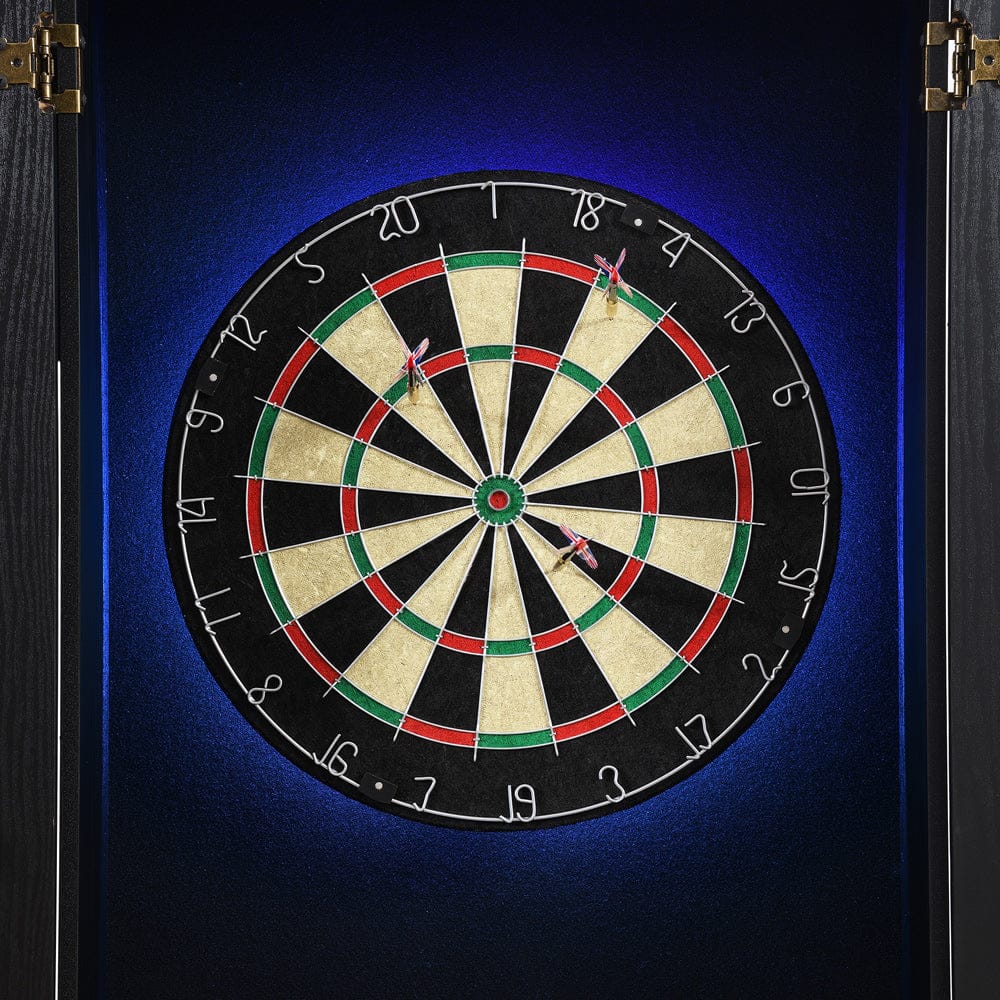 Picket House Furnishings - Cyclone Dartboard Cabinet with Speaker and LED in Black (3A Packing) - G-17920-8-DBCE view 3