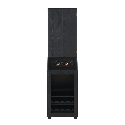Picket House Furnishings - Cyclone Dartboard Cabinet with Speaker and LED in Black (3A Packing) - G-17920-8-DBCE view 4