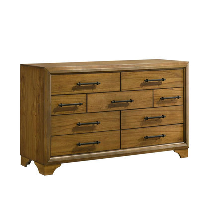 Picket House Furnishings - Cynthia 9-Drawer Dresser in Walnut - B-7030-5-DR veiw 1