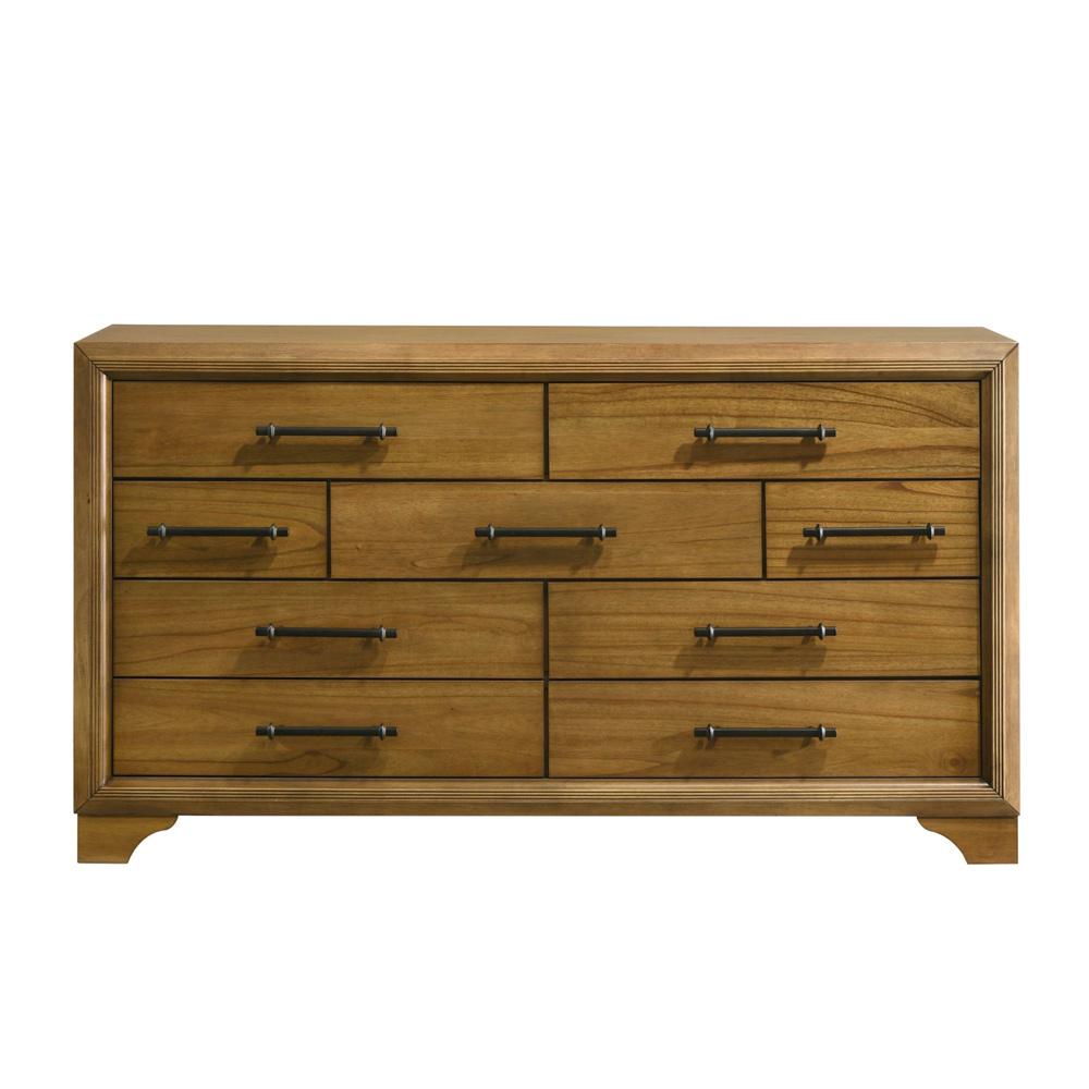 Picket House Furnishings - Cynthia 9-Drawer Dresser in Walnut - B-7030-5-DR veiw 2