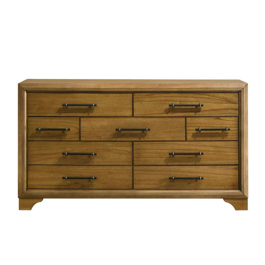 Picket House Furnishings - Cynthia 9-Drawer Dresser in Walnut - B-7030-5-DR veiw 2