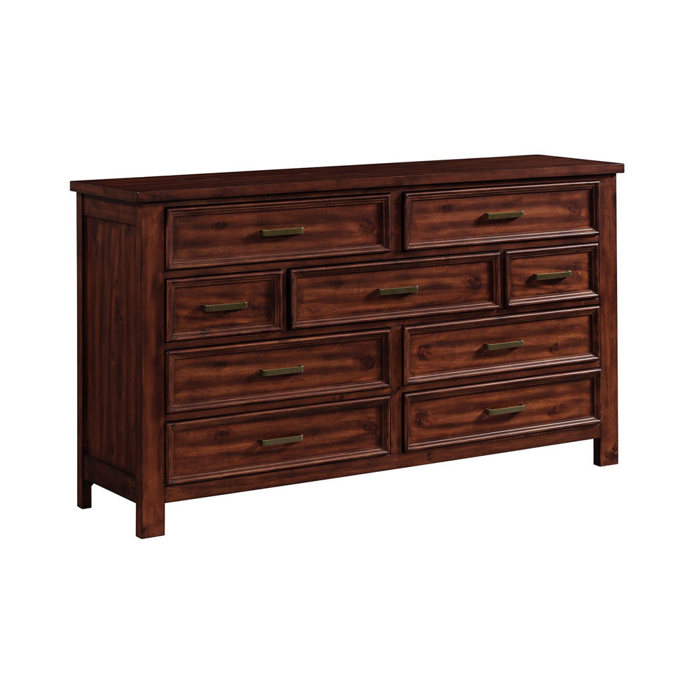 Picket House Furnishings - Damen 9-Drawer Dresser in Rich Cherry - SV600DR view 1