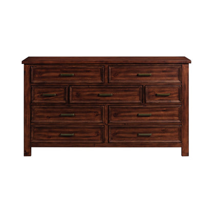Picket House Furnishings - Damen 9-Drawer Dresser in Rich Cherry - SV600DR view 2