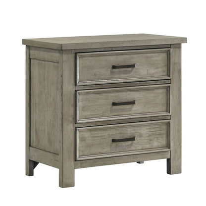 Picket House Furnishings - Damen King Storage 3PC Bedroom Set in Drift Grey - SV300KBNS2 view 2