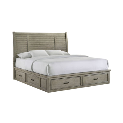 Picket House Furnishings - Damen King Storage 3PC Bedroom Set in Drift Grey - SV300KBNS2 view 4