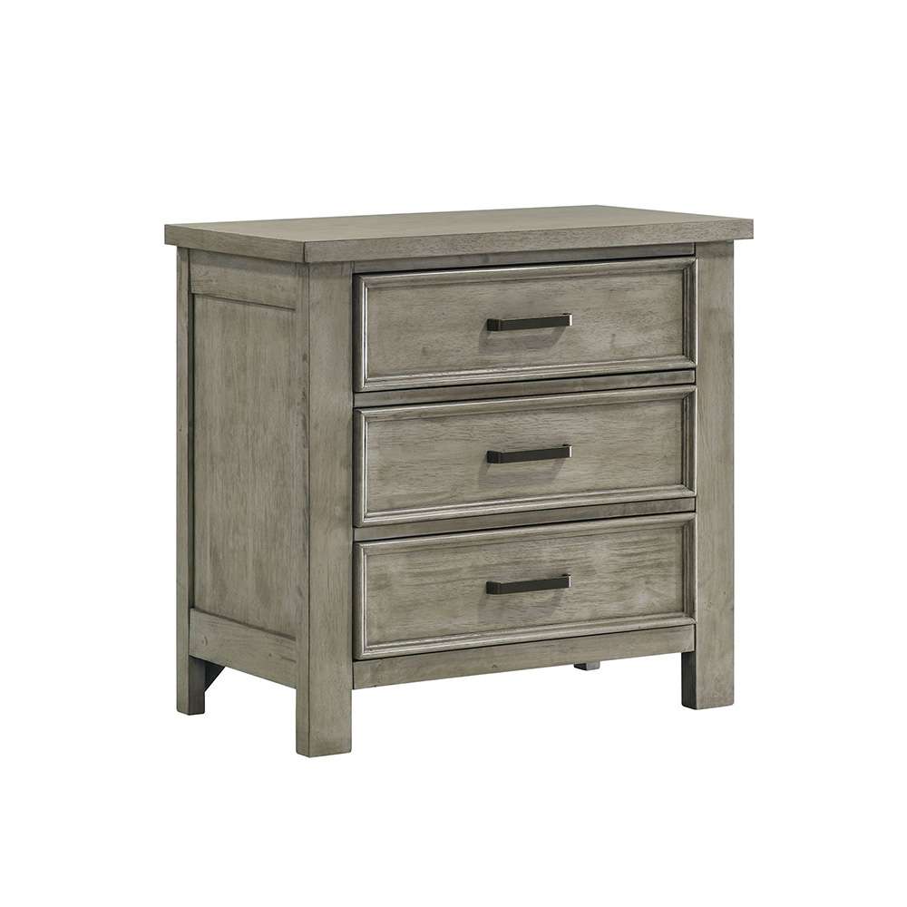 Picket House Furnishings - Damen King Storage 5PC Bedroom Set in Drift Grey - SV300KB5PC veiw 3