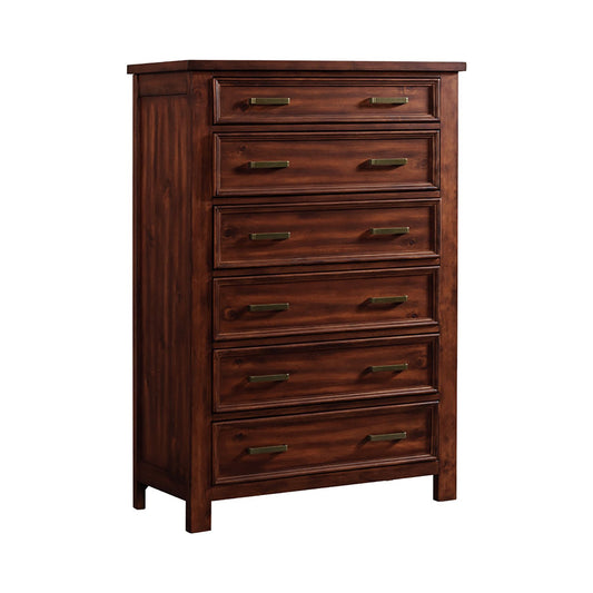 Picket House Furnishings - Damen Queen Storage 3PC Bedroom Set in Rich Cherry - SV600QB3PC view 2