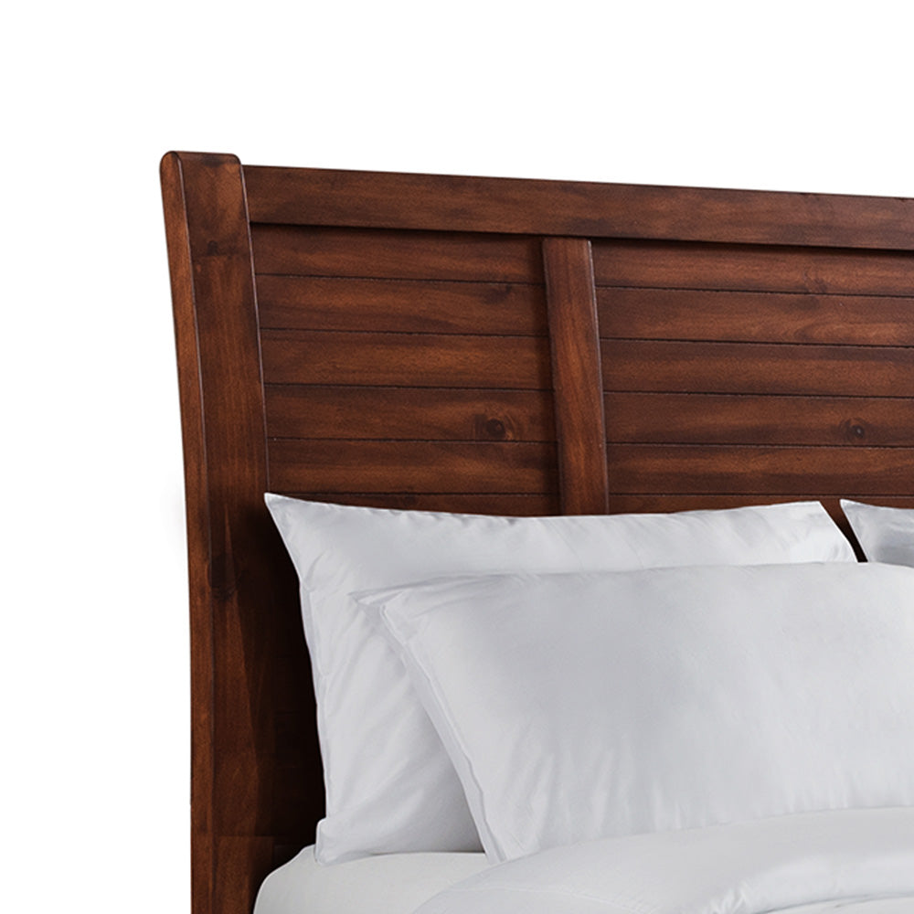 Picket House Furnishings - Damen Queen Storage Bed in Rich Cherry - SV600QB view 5