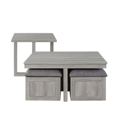 Picket House Furnishings - Dawson 2PC Occasional Set in Grey - CTUT1002PC veiw 1