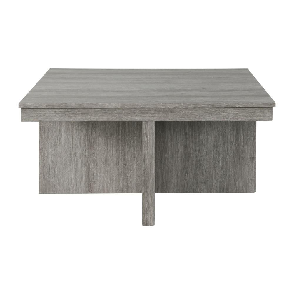 Picket House Furnishings - Dawson Coffee Table with Four Storage Stools in Grey - CTUT100OT veiw 4