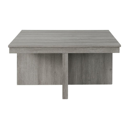 Picket House Furnishings - Dawson Coffee Table with Four Storage Stools in Grey - CTUT100OT veiw 4