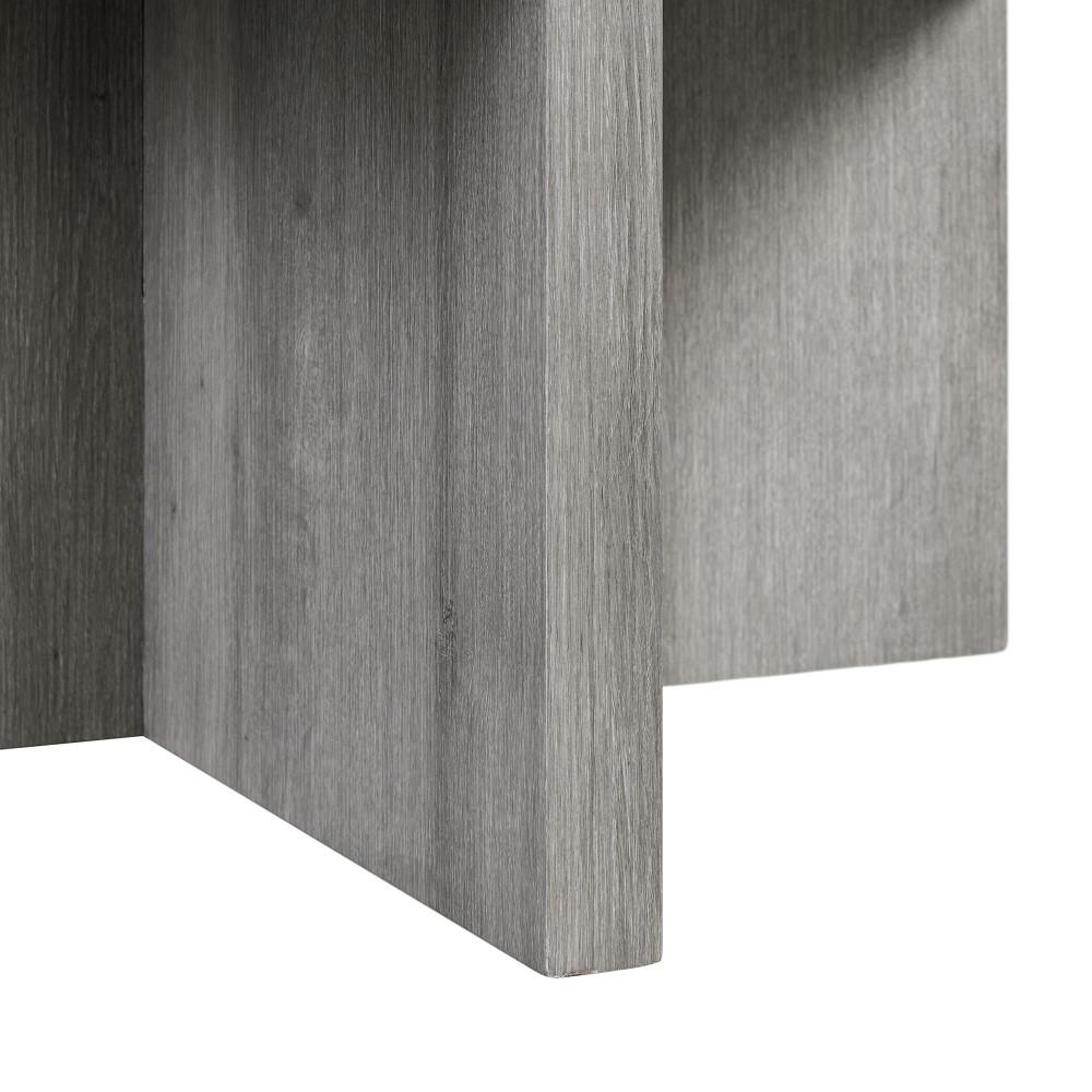 Picket House Furnishings - Dawson Coffee Table with Four Storage Stools in Grey - CTUT100OT veiw 8