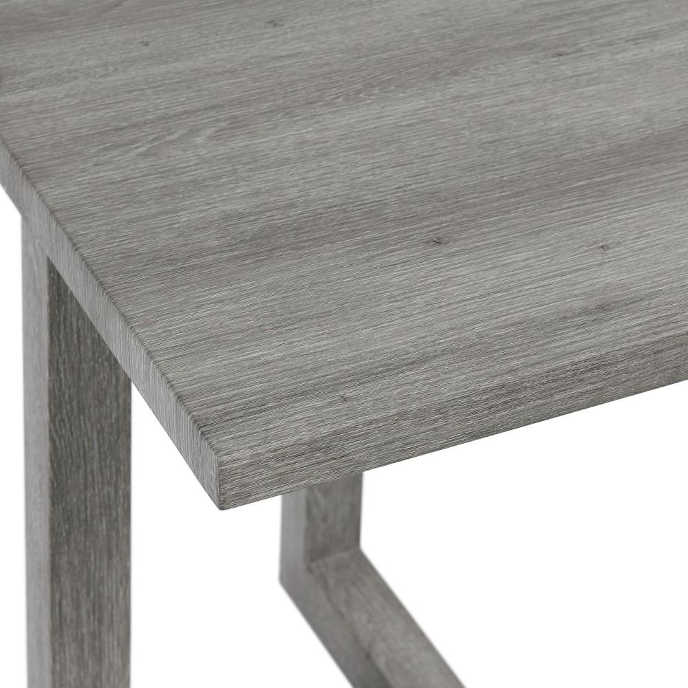 Picket House Furnishings - Dawson End Table in Grey - CTUT100ET veiw 4