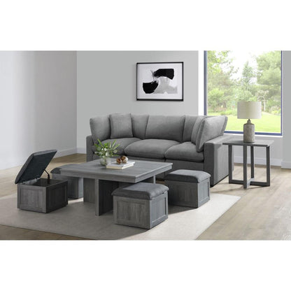 Picket House Furnishings - Dawson End Table in Grey - CTUT100ET veiw 8