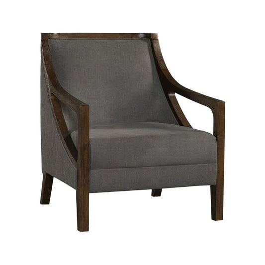 Picket House Furnishings - Dayna Accent Chair with Brown Frame In Charcoal - UHK526101E veiw 1