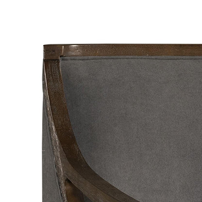 Picket House Furnishings - Dayna Accent Chair with Brown Frame In Charcoal - UHK526101E veiw 6
