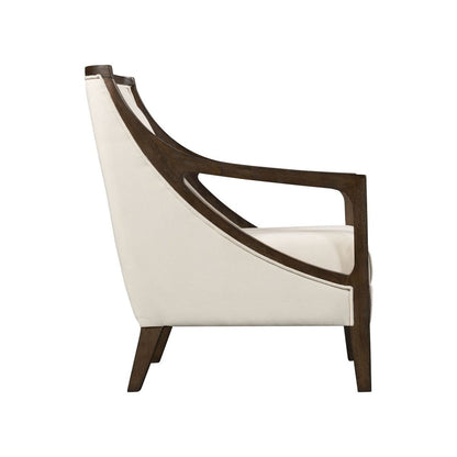 Picket House Furnishings - Dayna Accent Chair with Brown Frame In Natural - UHK525101E veiw 3