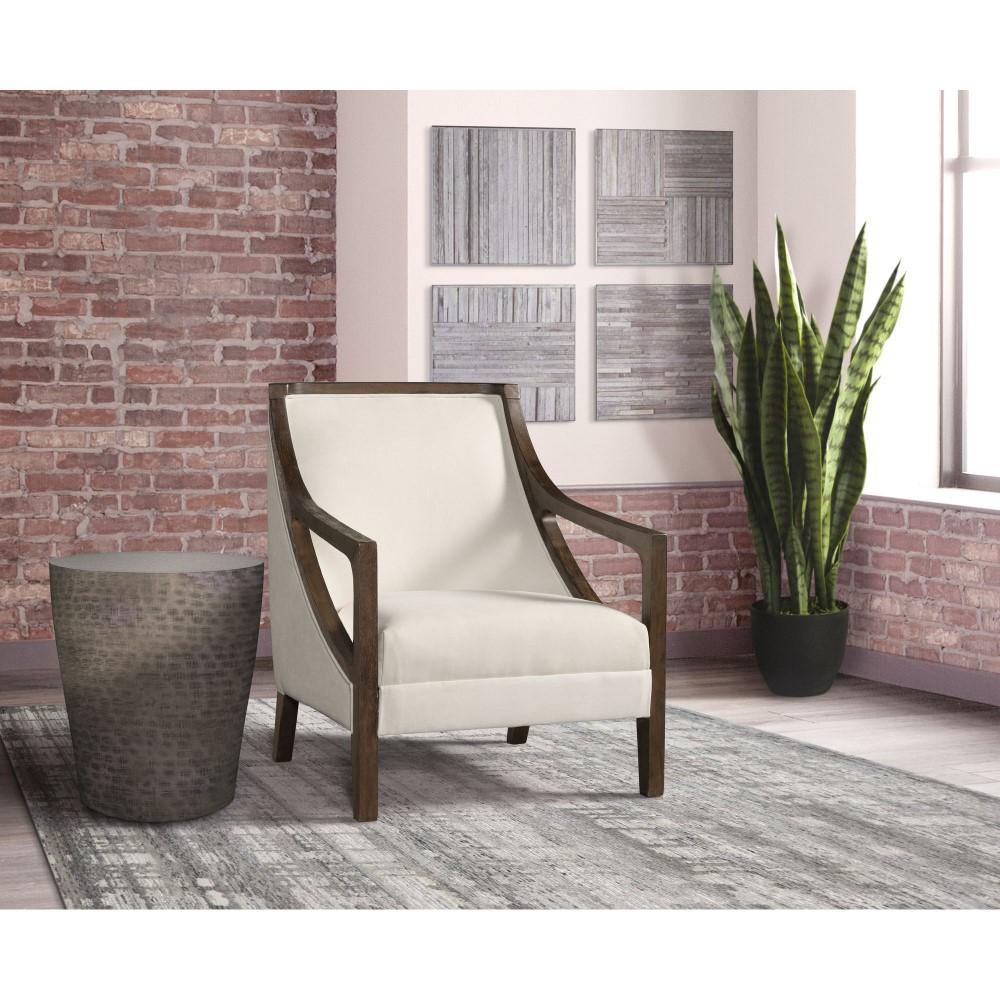 Picket House Furnishings - Dayna Accent Chair with Brown Frame In Natural - UHK525101E veiw 8