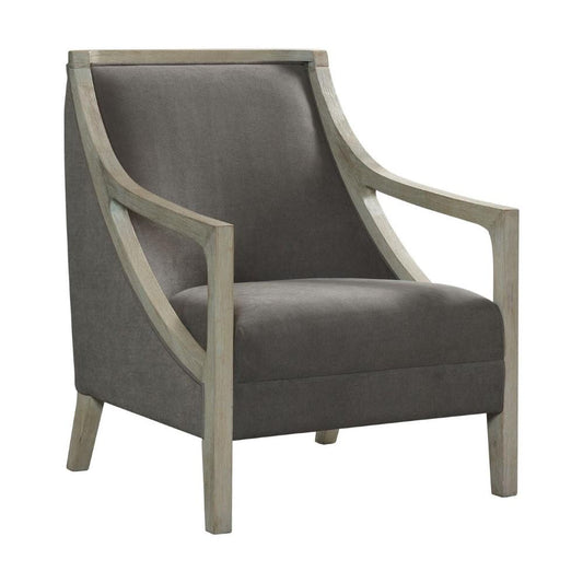 Picket House Furnishings - Dayna Accent Chair with White Wash Frame In Charcoal - UHK526102E veiw 1