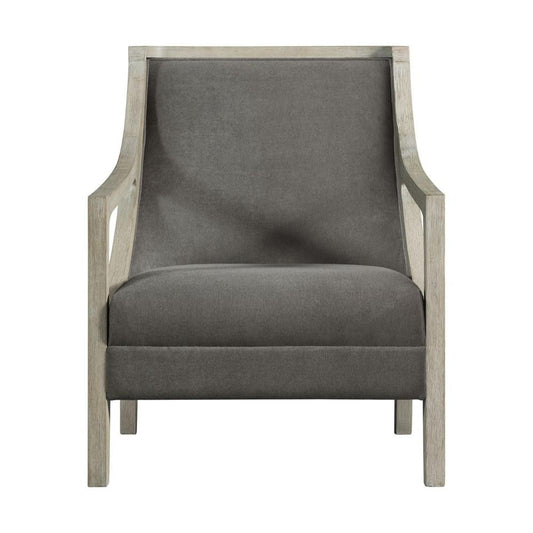 Picket House Furnishings - Dayna Accent Chair with White Wash Frame In Charcoal - UHK526102E veiw 2