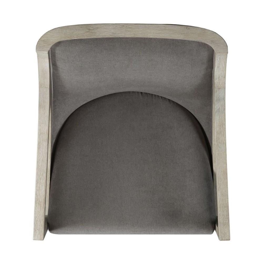 Picket House Furnishings - Dayna Accent Chair with White Wash Frame In Charcoal - UHK526102E veiw 5