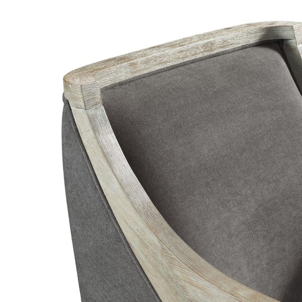 Picket House Furnishings - Dayna Accent Chair with White Wash Frame In Charcoal - UHK526102E veiw 6