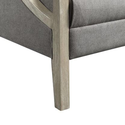 Picket House Furnishings - Dayna Accent Chair with White Wash Frame In Charcoal - UHK526102E veiw 8
