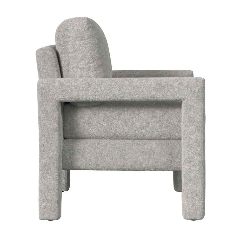 Picket House Furnishings -  Debbie Chair in Balina Light Grey - U-15200-11170-100 view 3