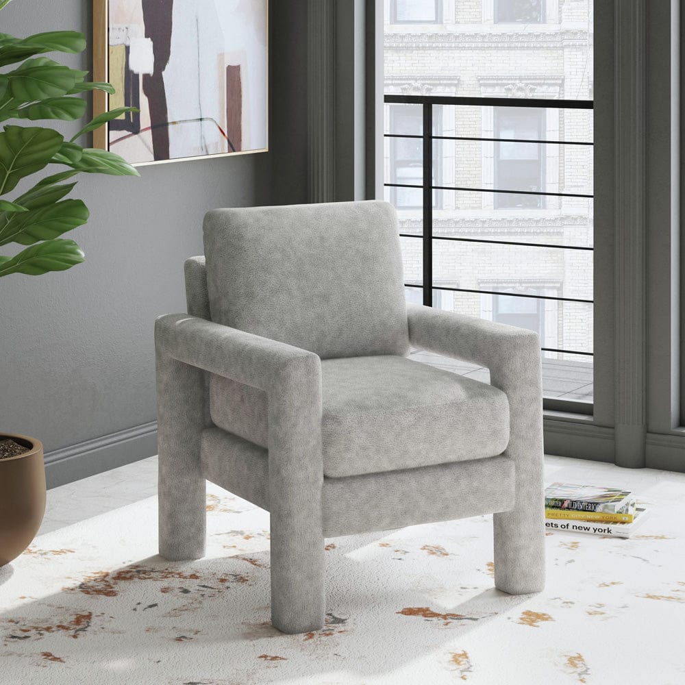 Picket House Furnishings -  Debbie Chair in Balina Light Grey - U-15200-11170-100 view 6