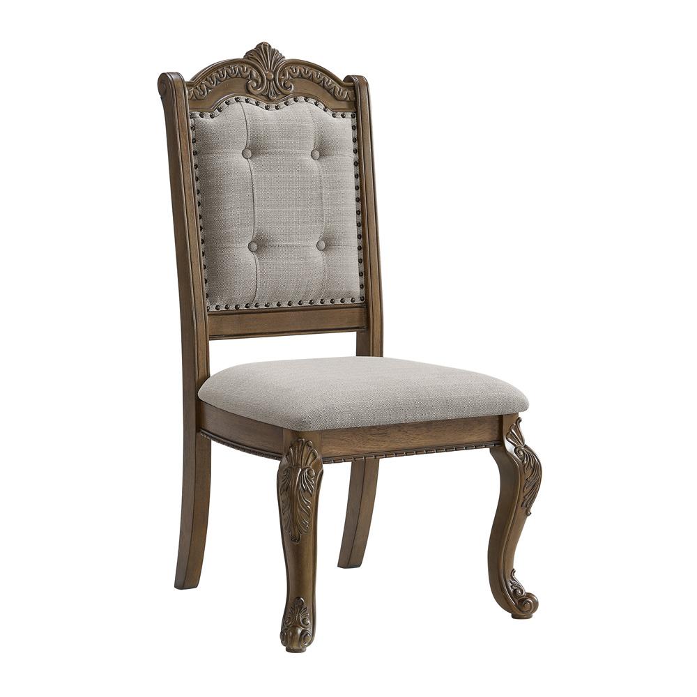 Picket House Furnishings -  Denali 5PC Standard Height Dining Set in Walnut-Table and Four Chairs - D-10460-5-DT-5PC veiw 3