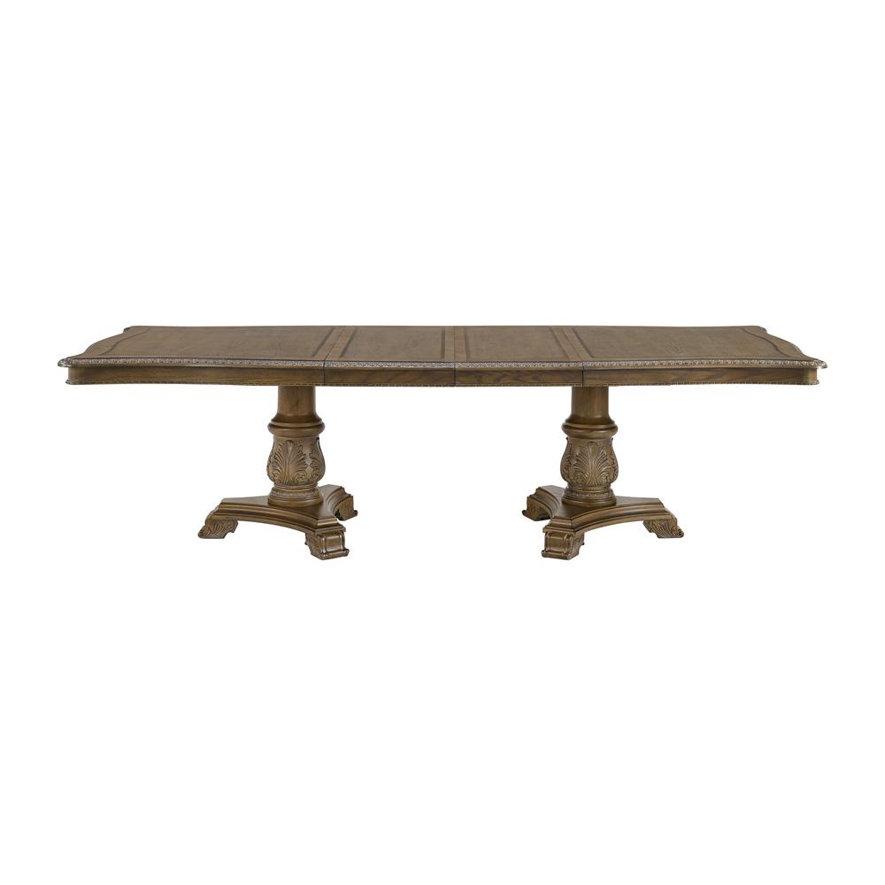 Picket House Furnishings -  Denali Rectangular Dining Table with 2 18in Leaves in Walnut - D-10460-5-DT veiw 2