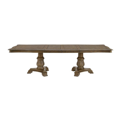 Picket House Furnishings -  Denali Rectangular Dining Table with 2 18in Leaves in Walnut - D-10460-5-DT veiw 2