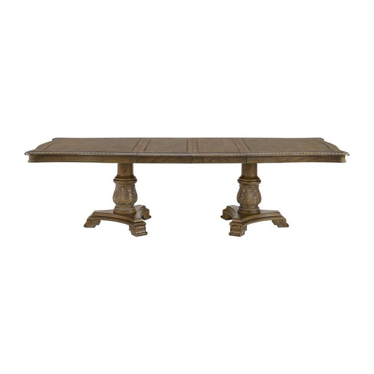 Picket House Furnishings -  Denali Rectangular Dining Table with 2 18in Leaves in Walnut - D-10460-5-DT veiw 2