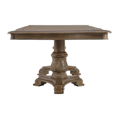 Picket House Furnishings -  Denali Rectangular Dining Table with 2 18in Leaves in Walnut - D-10460-5-DT veiw 3