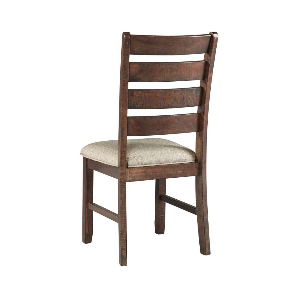 Picket House Furnishings - Dex 6PC Dining Set (72in Table - 4 Chairs - Bench) in Cherry - DJX1006DS2 veiw 3