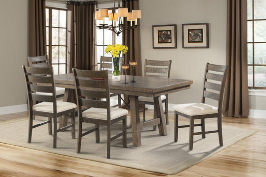 Picket House Furnishings - Dex 7PC Dining Set- Table, 6 Ladder Side Chairs - DJX1507PC veiw 1