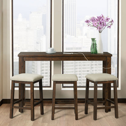 Picket House Furnishings - Dex Bar Table Single Pack (Table + Three Stools) - TJX100BTSP view 13