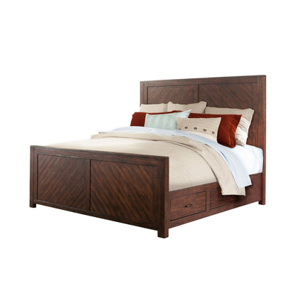 Picket House Furnishings - Dex King Platform Storage 4PC Bedroom Set - JX600KBNSCH view 4