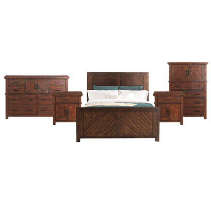 Picket House Furnishings - Dex King Platform Storage 5PC Bedroom Set - JX600KBNSDRC view 1