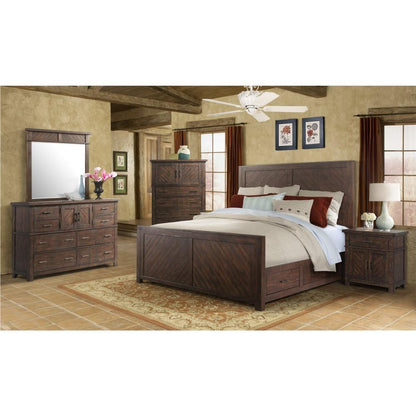 Picket House Furnishings - Dex King Platform Storage 6PC Bedroom Set - JX600KB6PC veiw 3
