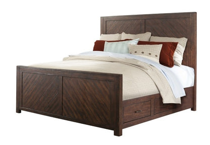 Picket House Furnishings - Dex King Platform Storage Bed - JX600KB veiw 1