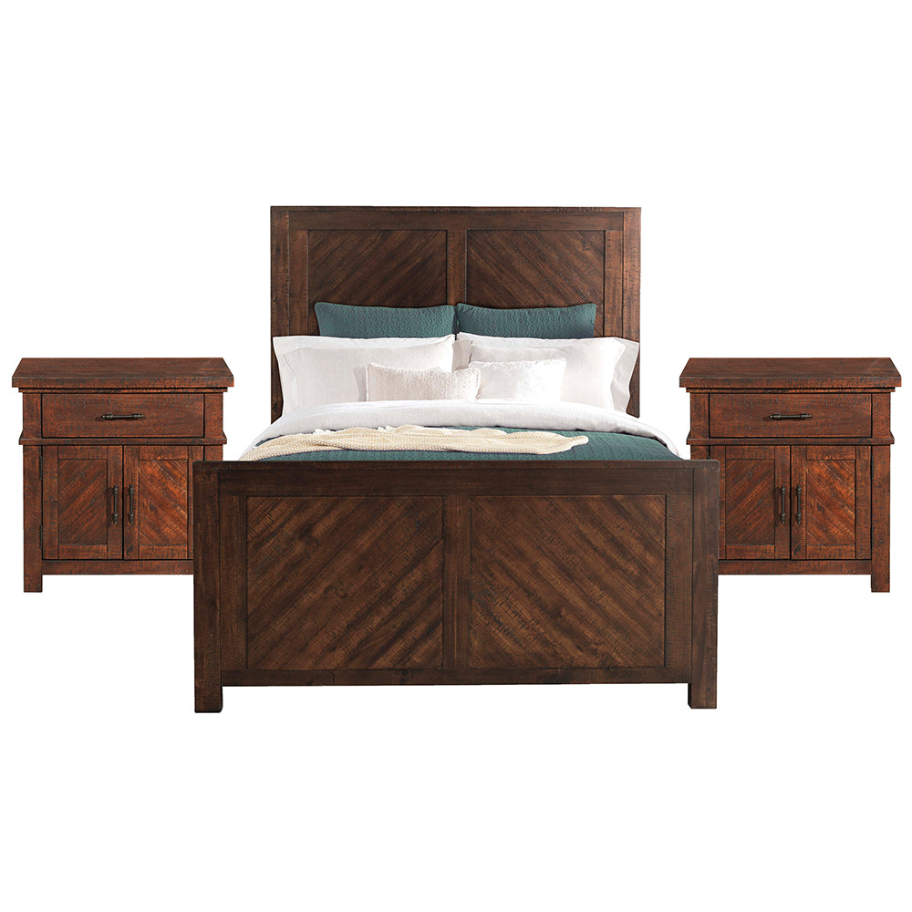 Picket House Furnishings - Dex Queen Platform Storage 3PC Bedroom Set - JX600QBNS2 view 1