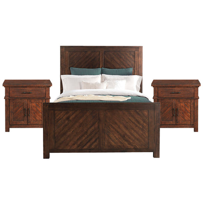 Picket House Furnishings - Dex Queen Platform Storage 3PC Bedroom Set - JX600QBNS2 view 1