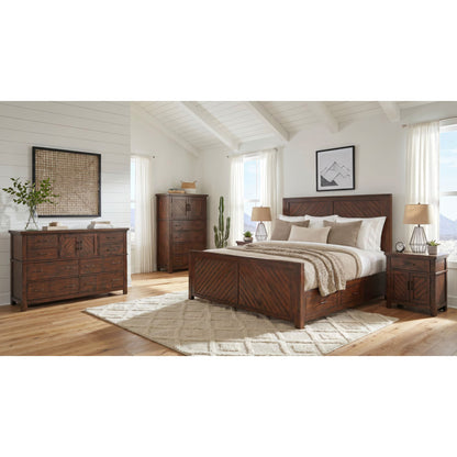 Picket House Furnishings - Dex Queen Platform Storage 5PC Bedroom Set - JX600QBNSDRC view 3