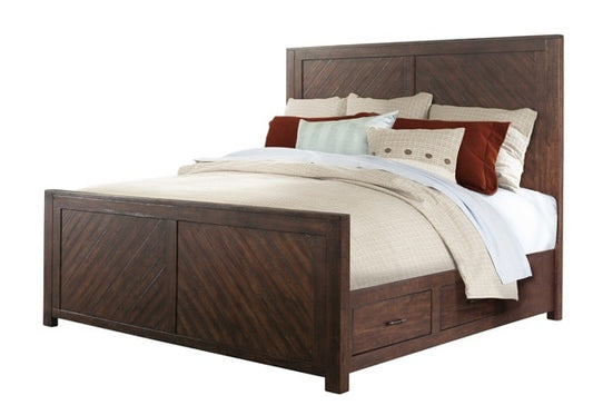 Picket House Furnishings - Dex Queen Platform Storage Bed - JX600QB veiw 1