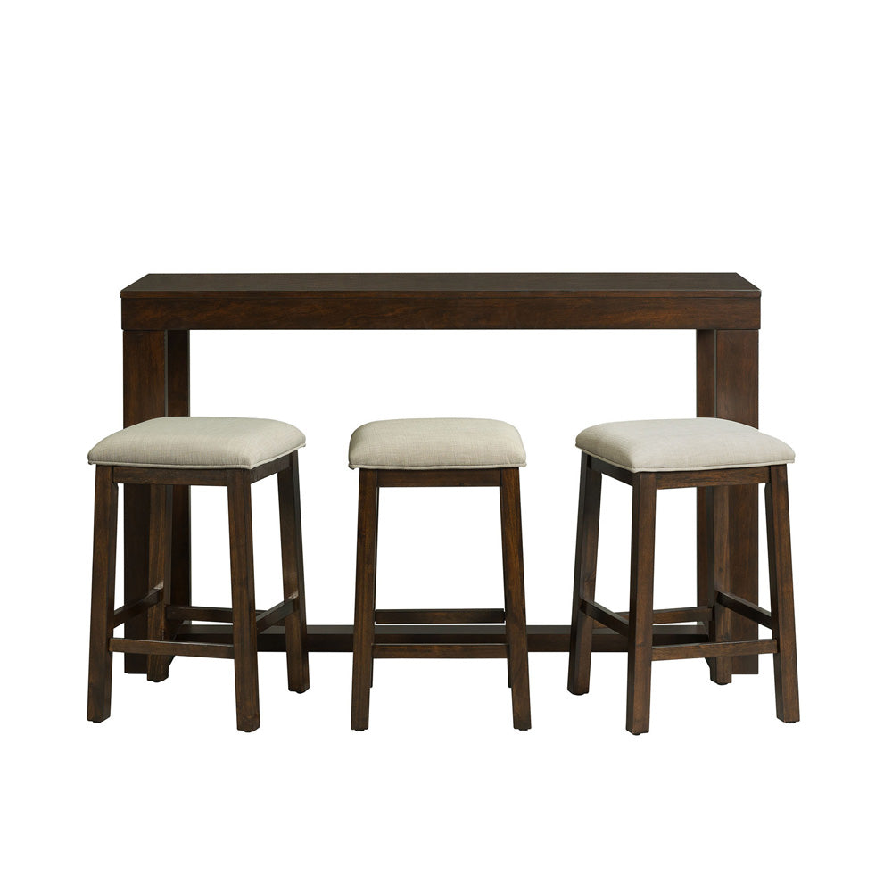 Picket House Furnishings - Drew Occasional Bar Table Single Pack (Table + Three Stools) - THY100BTSP view 2