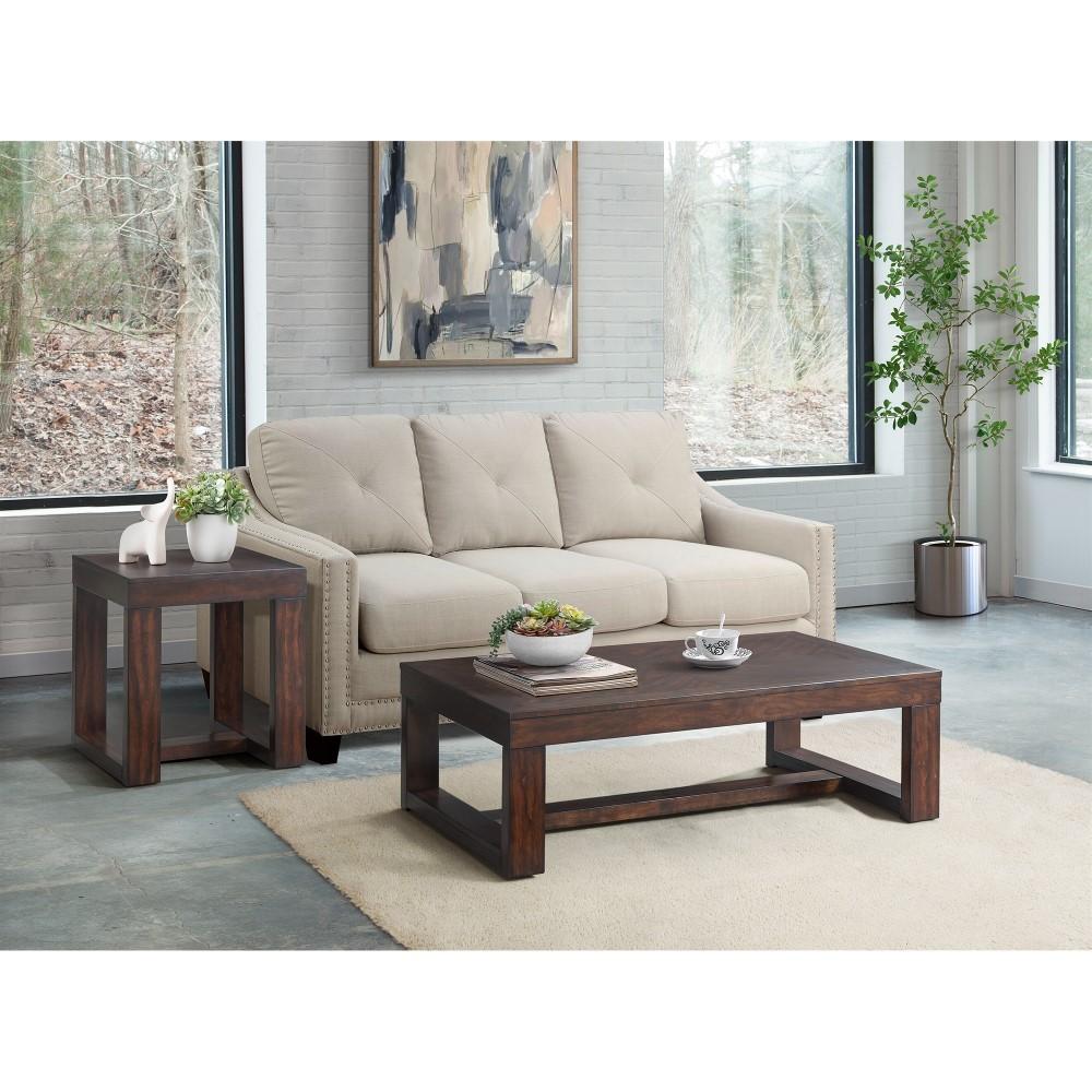 Picket House Furnishings - Drew Square End Table - THY100ETE veiw 4