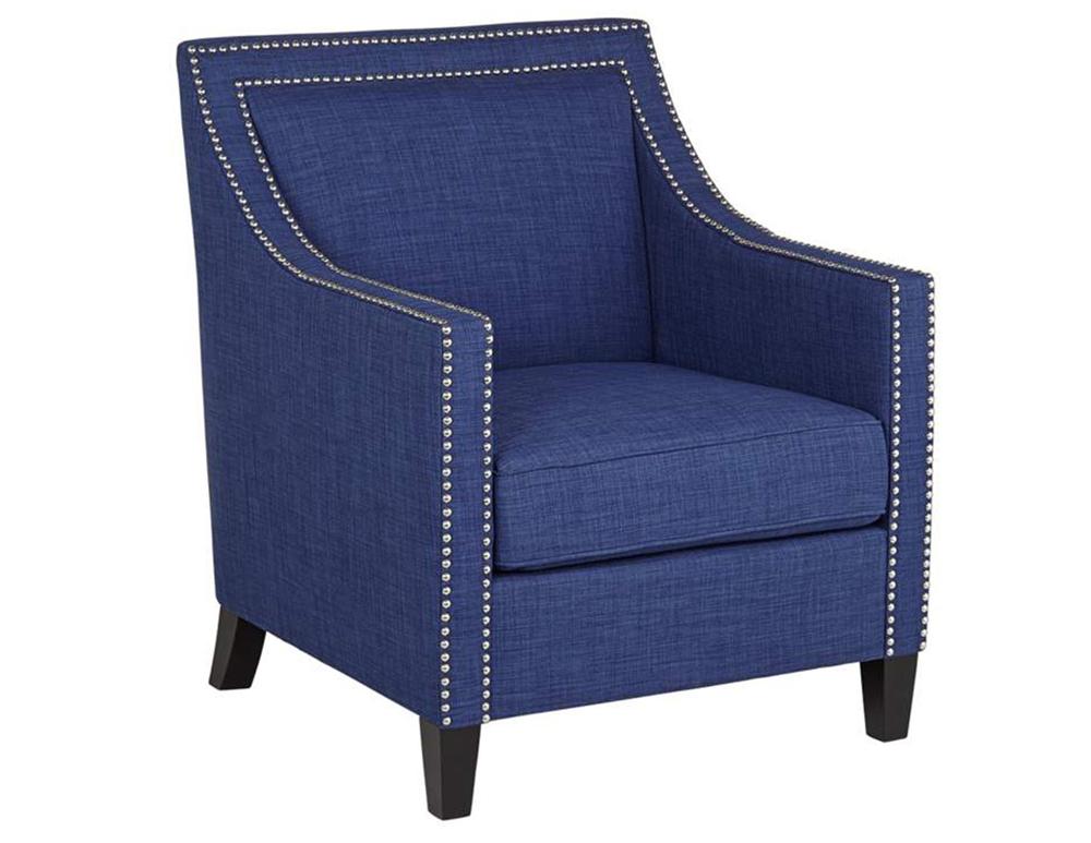 Picket House Furnishings - Emery Chair Heirloom Blue - UER080100CA veiw 1