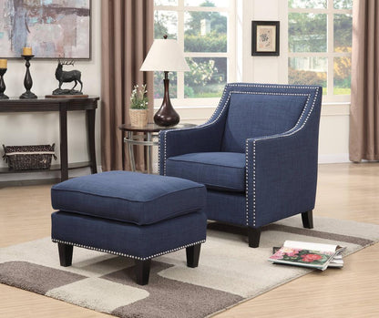 Picket House Furnishings - Emery Ottoman - UER080000CA veiw 2